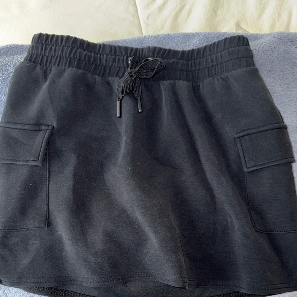 AS Revival Call it Cargo Black Skort
